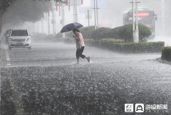 山东遭遇强降雨最新动态